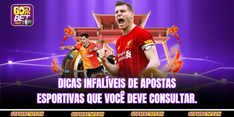Dicas infalíveis de apostas esportivas que você deve consultar.